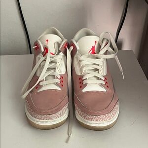 Nike Women's Sneakers - Pink and White